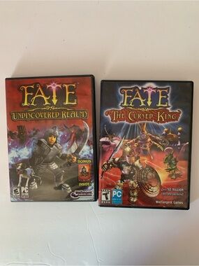 Fate Pc Cd rom Video Game Undiscovered Realms The Cursed King